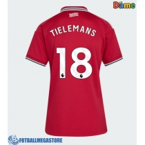 Fotballdrakt Dame Manchester United Youri Tielemans #18 Hjemmedrakt 2026-27 Kortermet